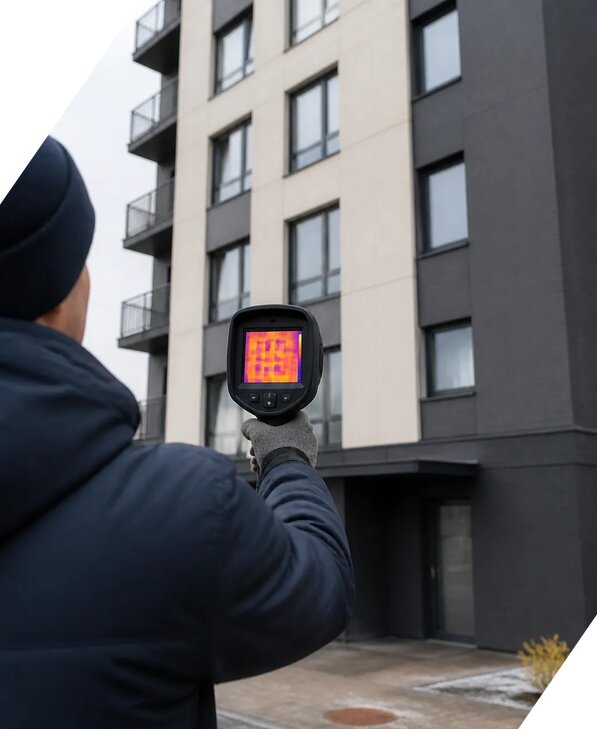 Тепловизионное обследование зданий в Дмитрах от 5360 р. | ЭкспертизаРоссия