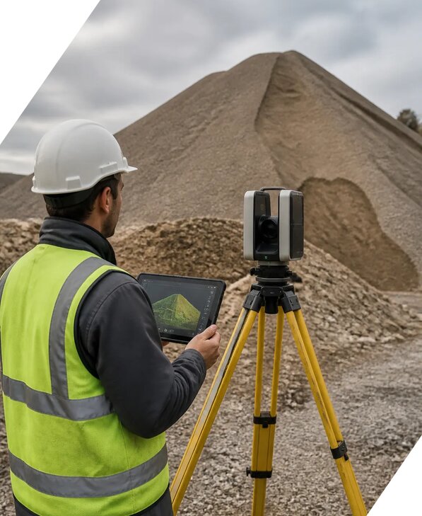 Лазерное 3D сканирование насыпей в Дмитрах от 16080 р. | ЭкспертизаРоссия